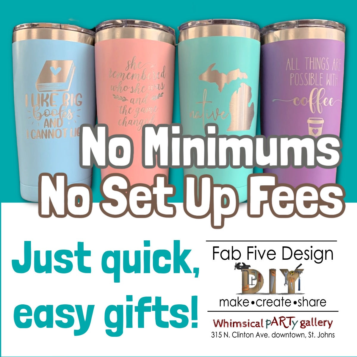 22 oz Skinny Tumbler with Slider Lid