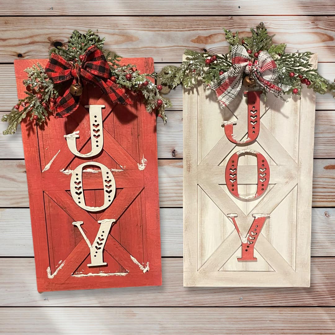 Barn Door: Joy Door Hanger