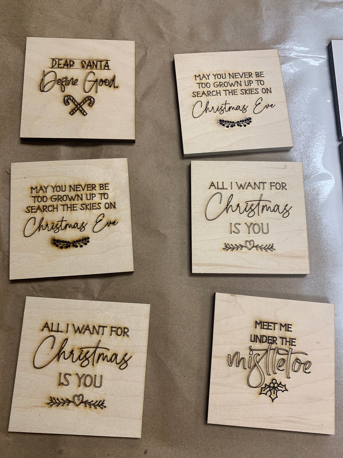 Holiday Farmhouse Miniature Christmas SVG Laser Ready File