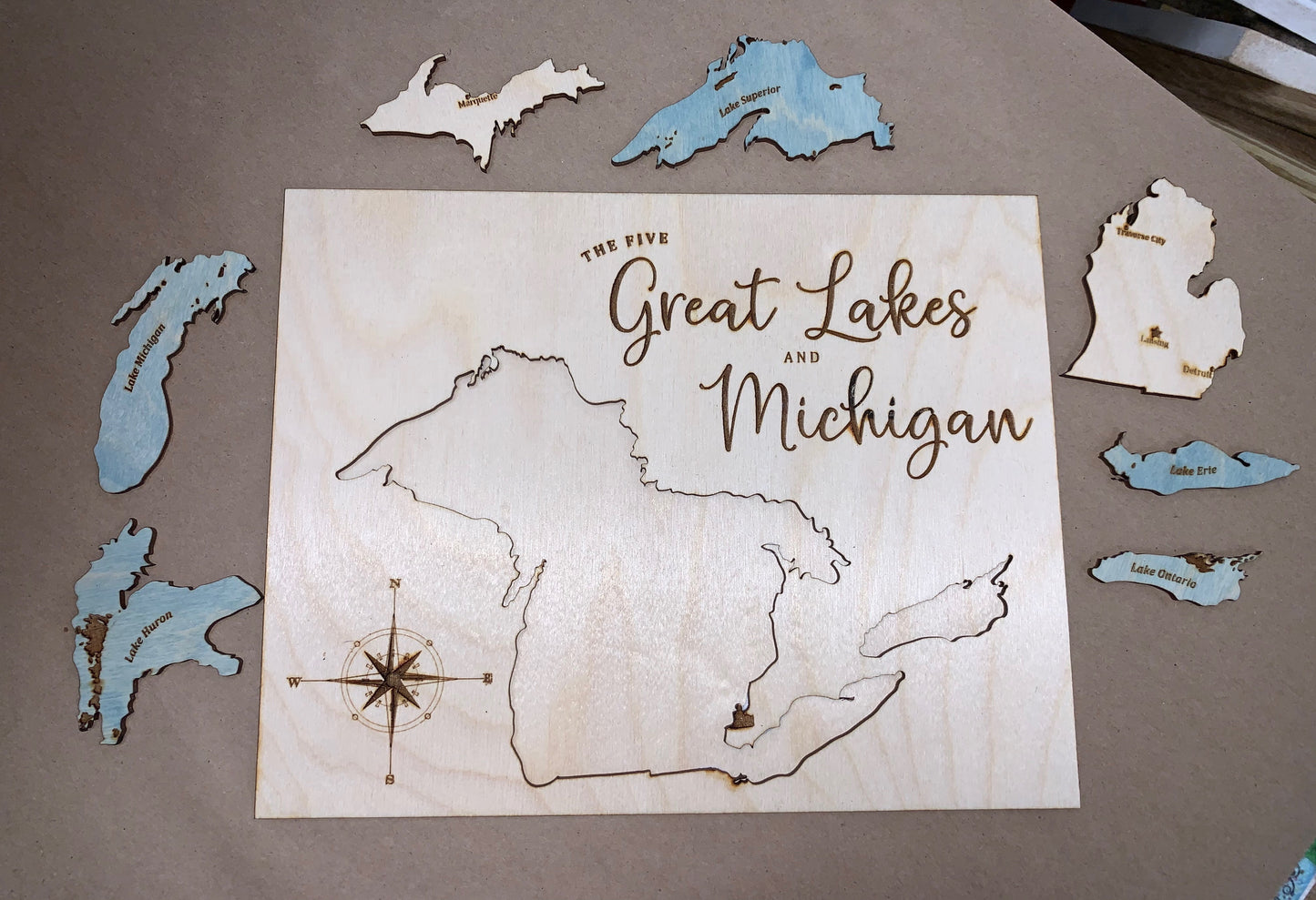 Great Lakes and Michigan Puzzle File