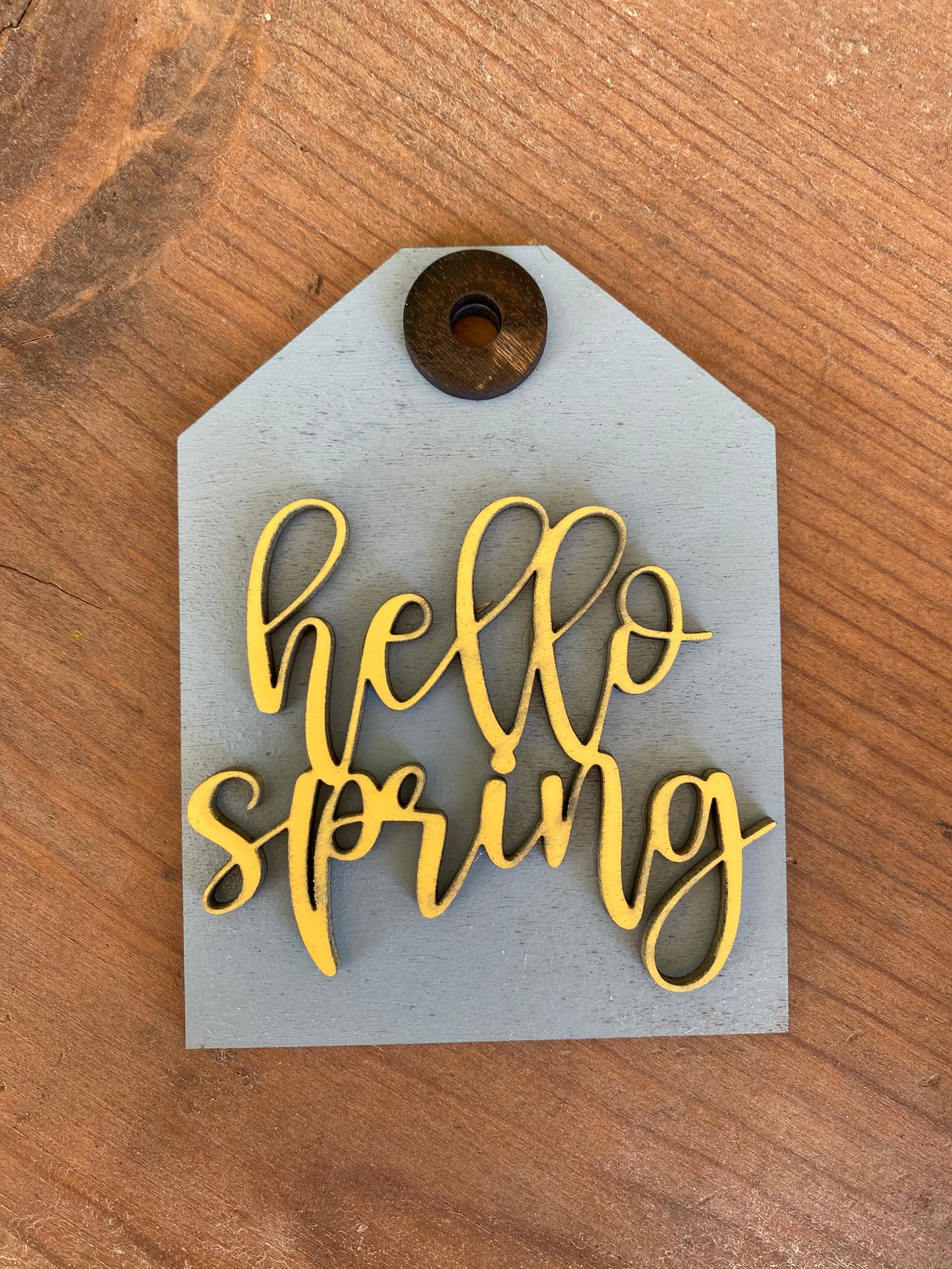 Spring Theme Tiered Tray