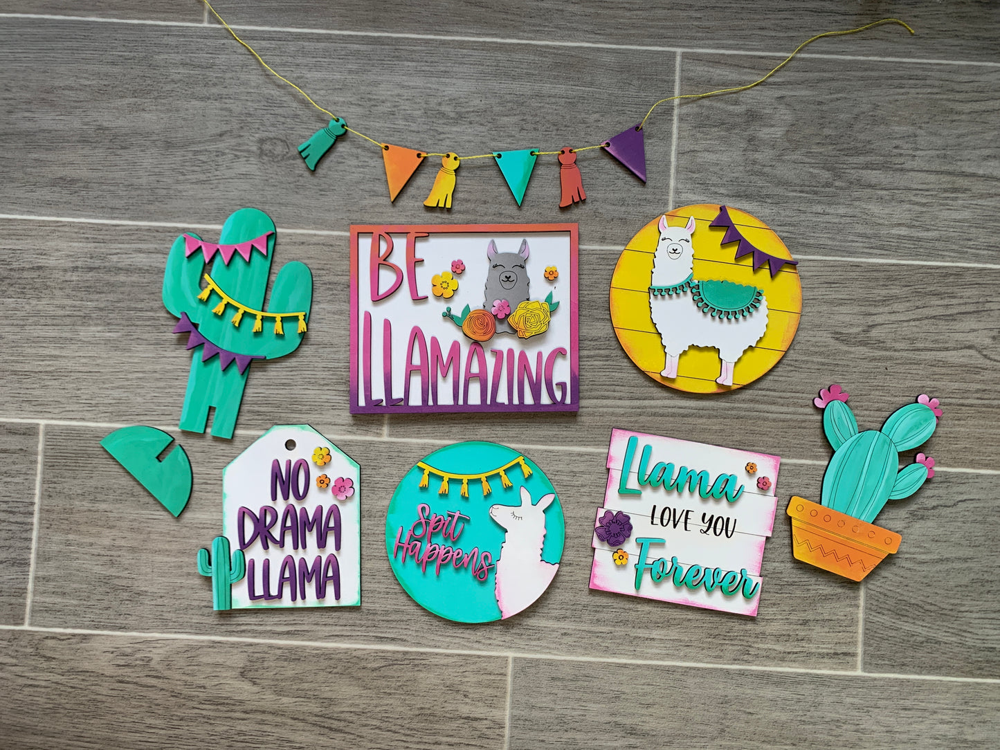 Llama Tiered Tray Kit