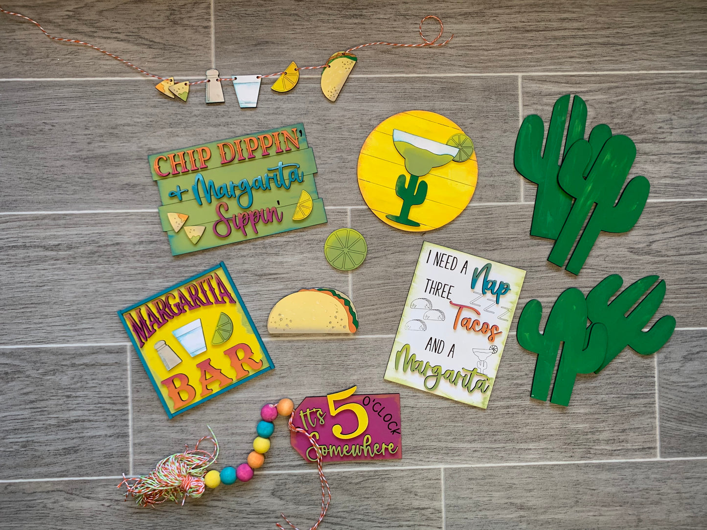 Margarita Tiered Tray Kit