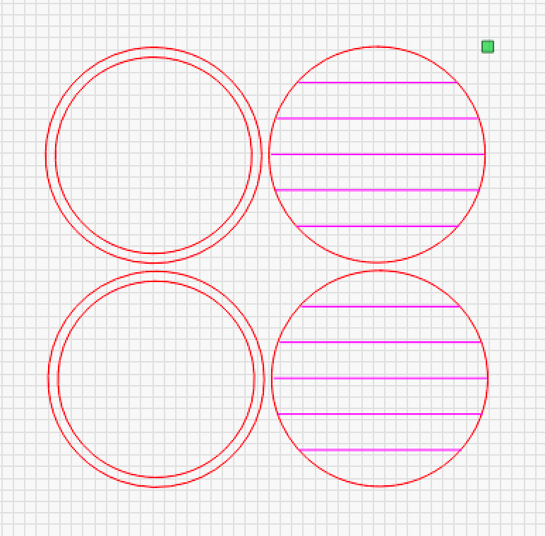 Set of 2 Round Shiplap Blanks, Framed 10.5" SVG File Laser Ready