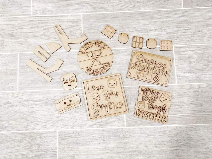 S'More Lover Tiered Tray