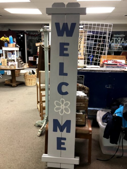 6 foot Porch Sign (can't be framed)