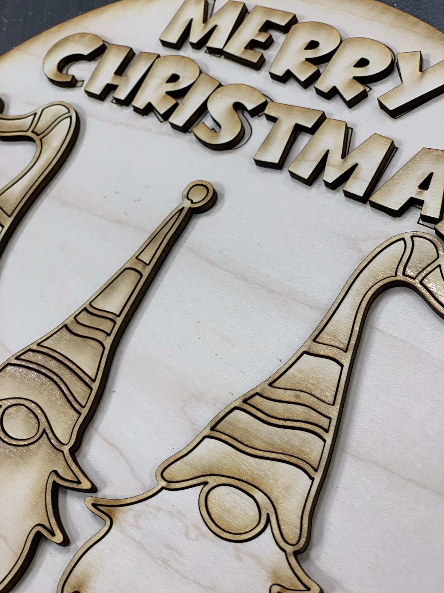 Merry Christmas Gnomes! Door Hanger