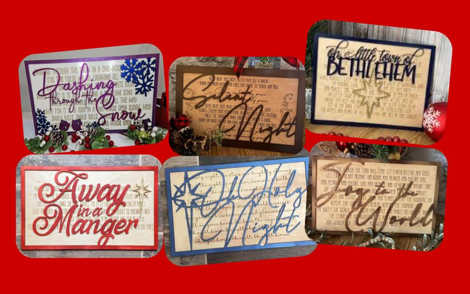 Ultimate Holiday Bundle Laser Ready SVG Files Glowforge Laser Engravers