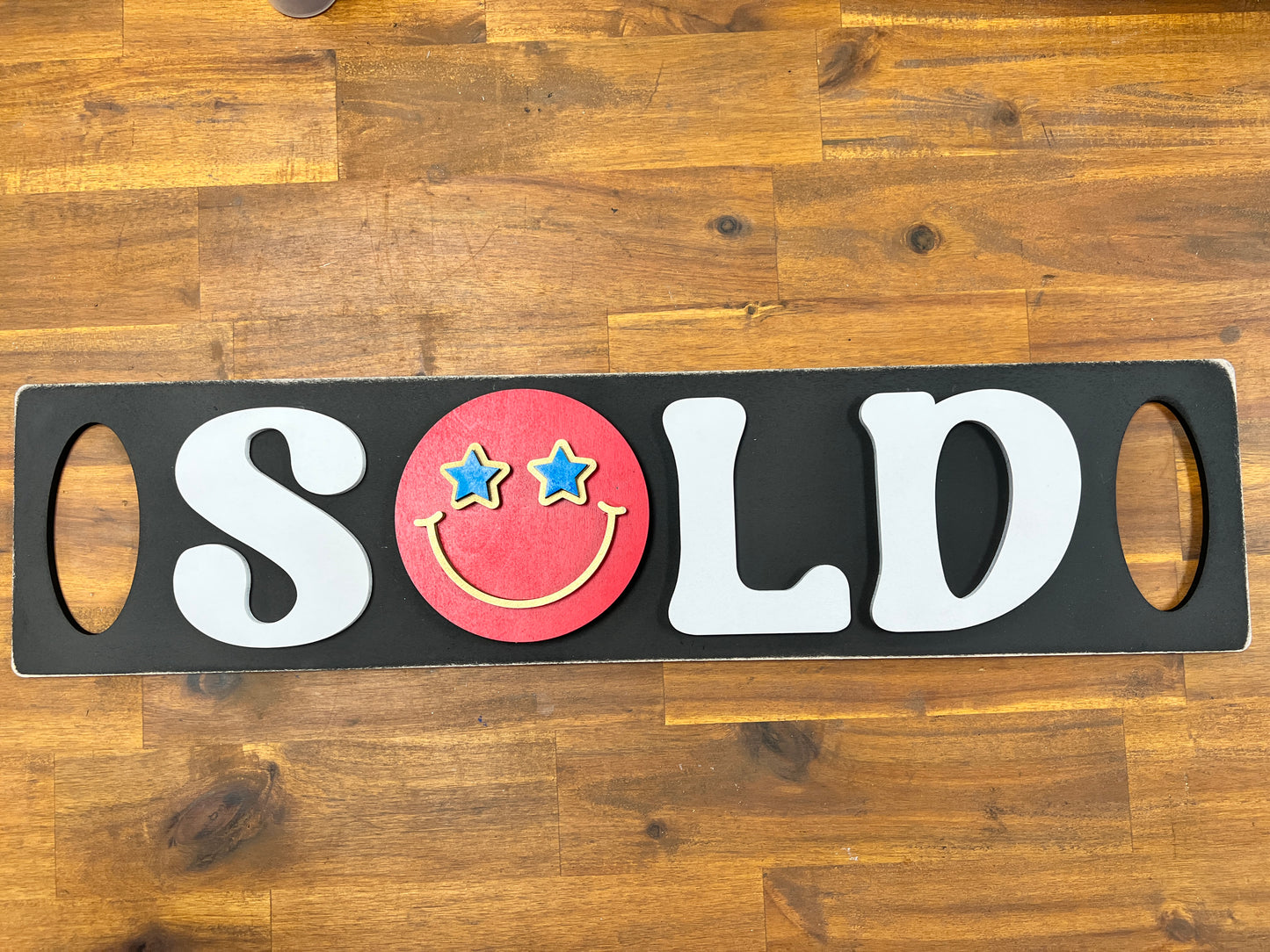 Interchangeable SOLD Sign for Realtor Laser Ready SVG File Two Sizes Big and Small Lasers