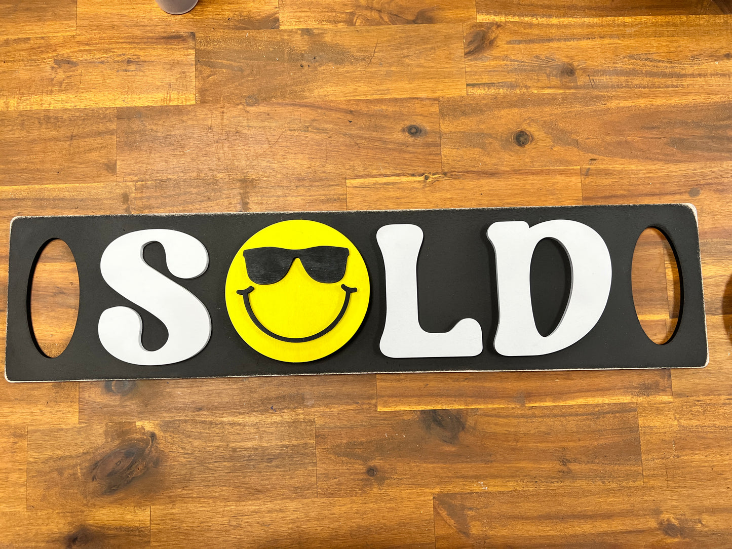 Interchangeable SOLD Sign for Realtor Laser Ready SVG File Two Sizes Big and Small Lasers