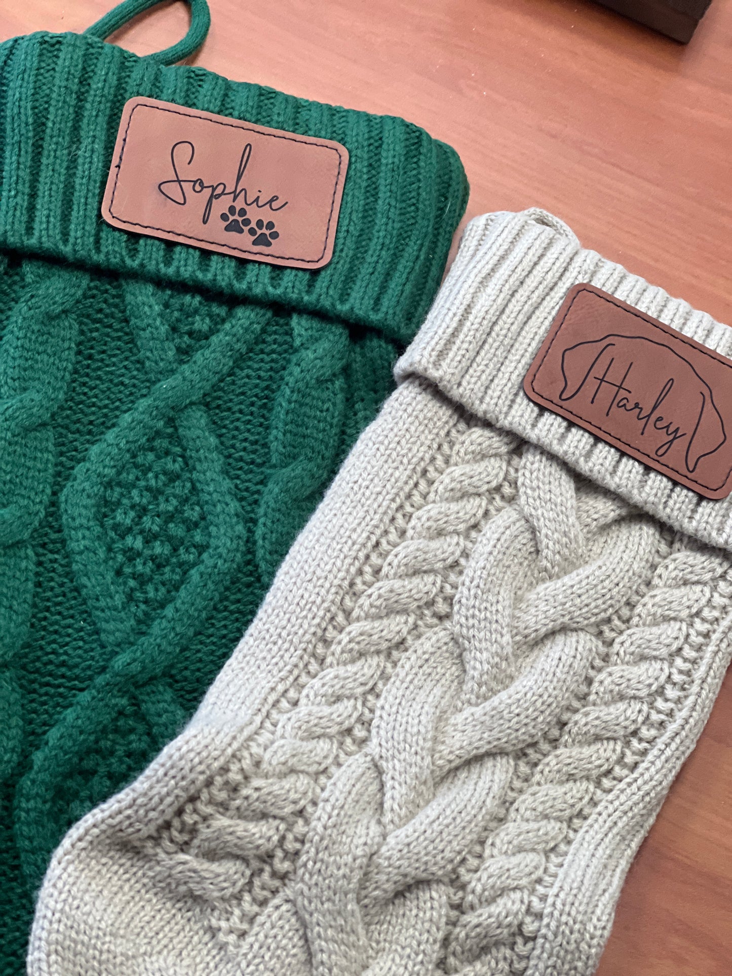 Custom Holiday Stockings for Four-Legged Friends!