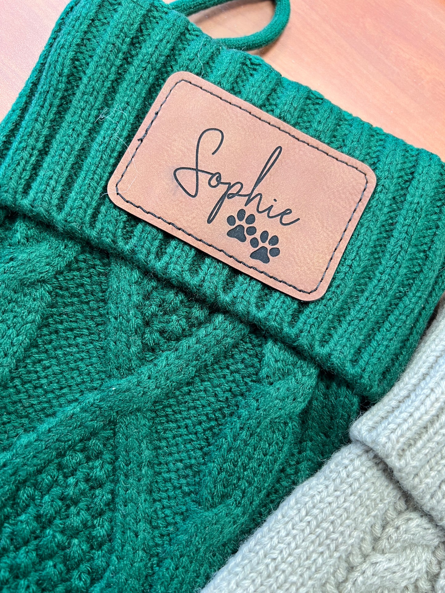 Custom Holiday Stockings for Four-Legged Friends!