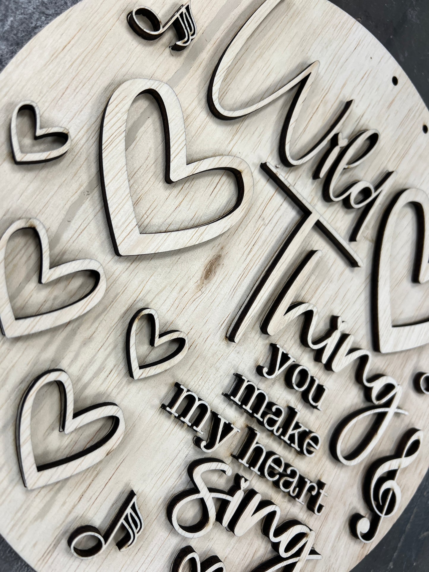 Door Hanger Wild Thing SVG Laser Ready File Kids Valentines Love