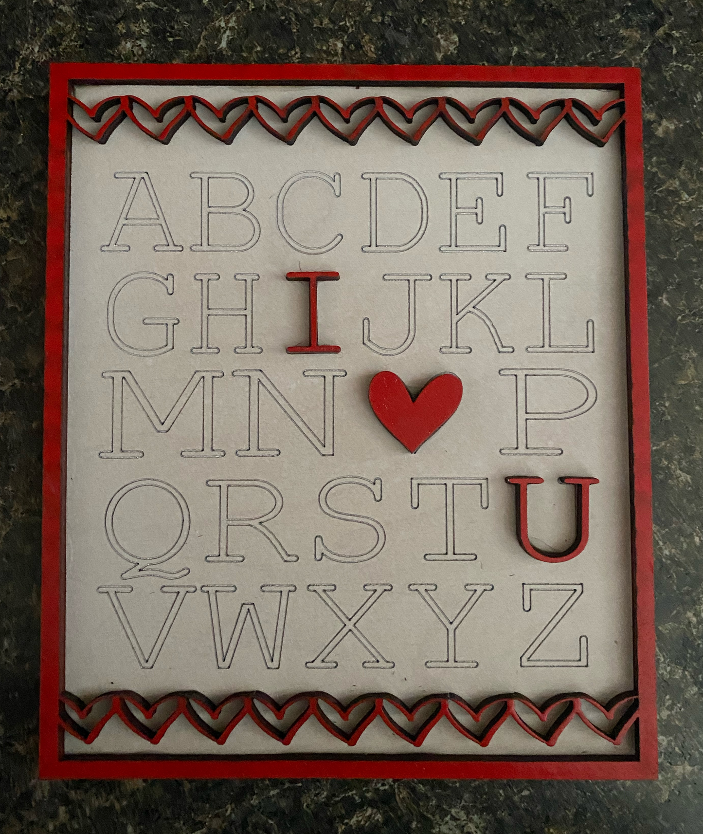 Love Tiered Tray Kit