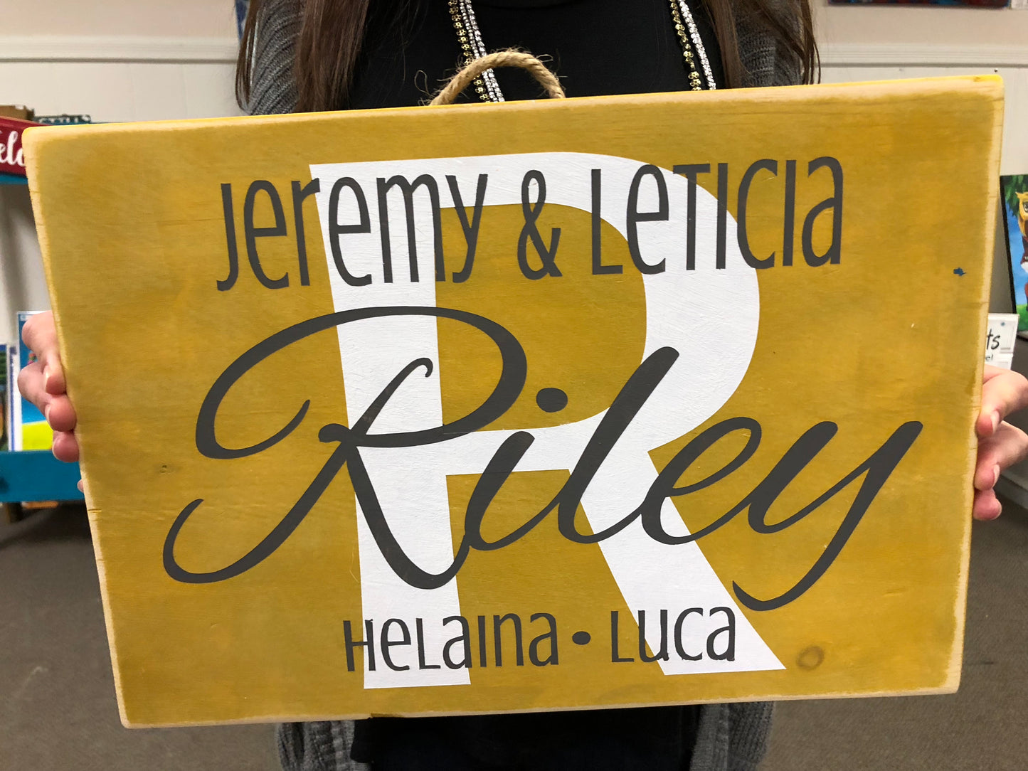 Family Name Signs: Last Name Initial