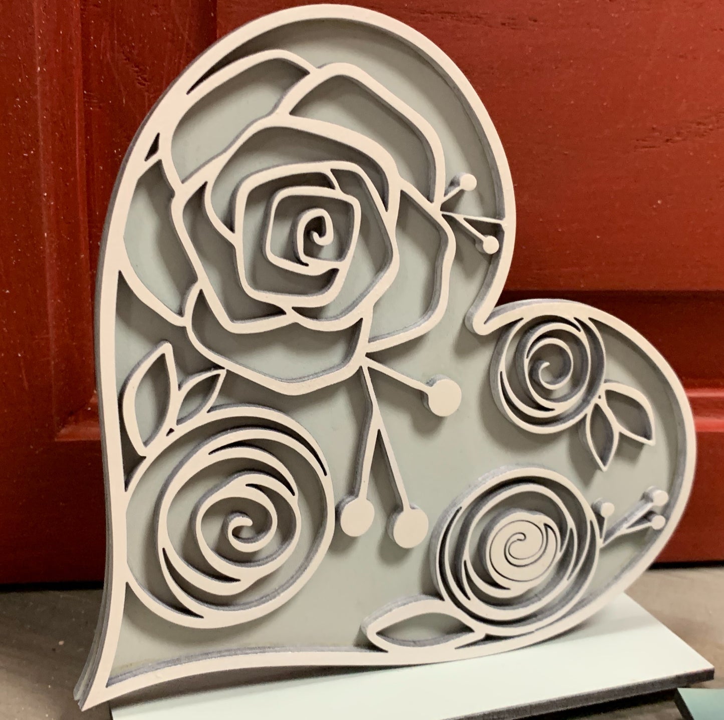 Set of 3 Stand Alone Hearts