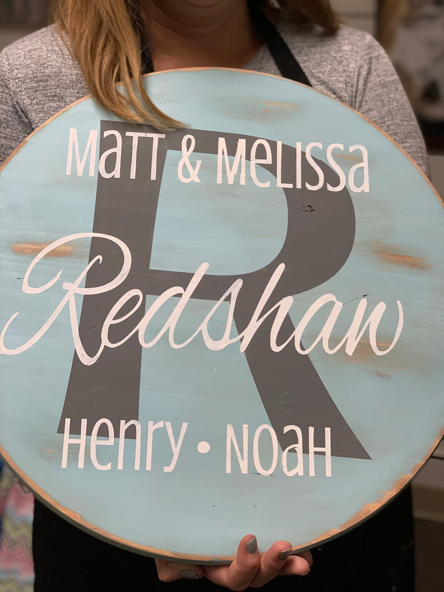 Family Name Signs: Last Name Initial