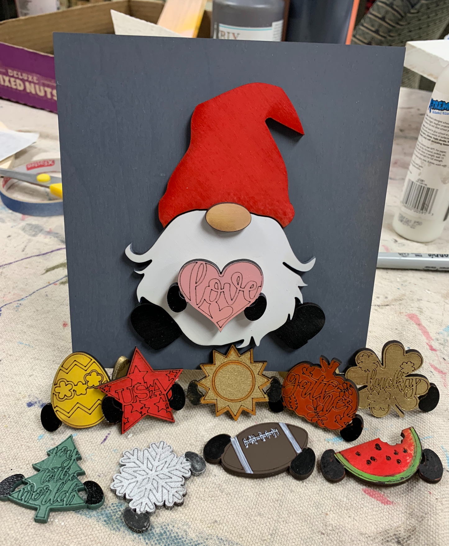 Mini Gnome Interchangeable w/ Easel