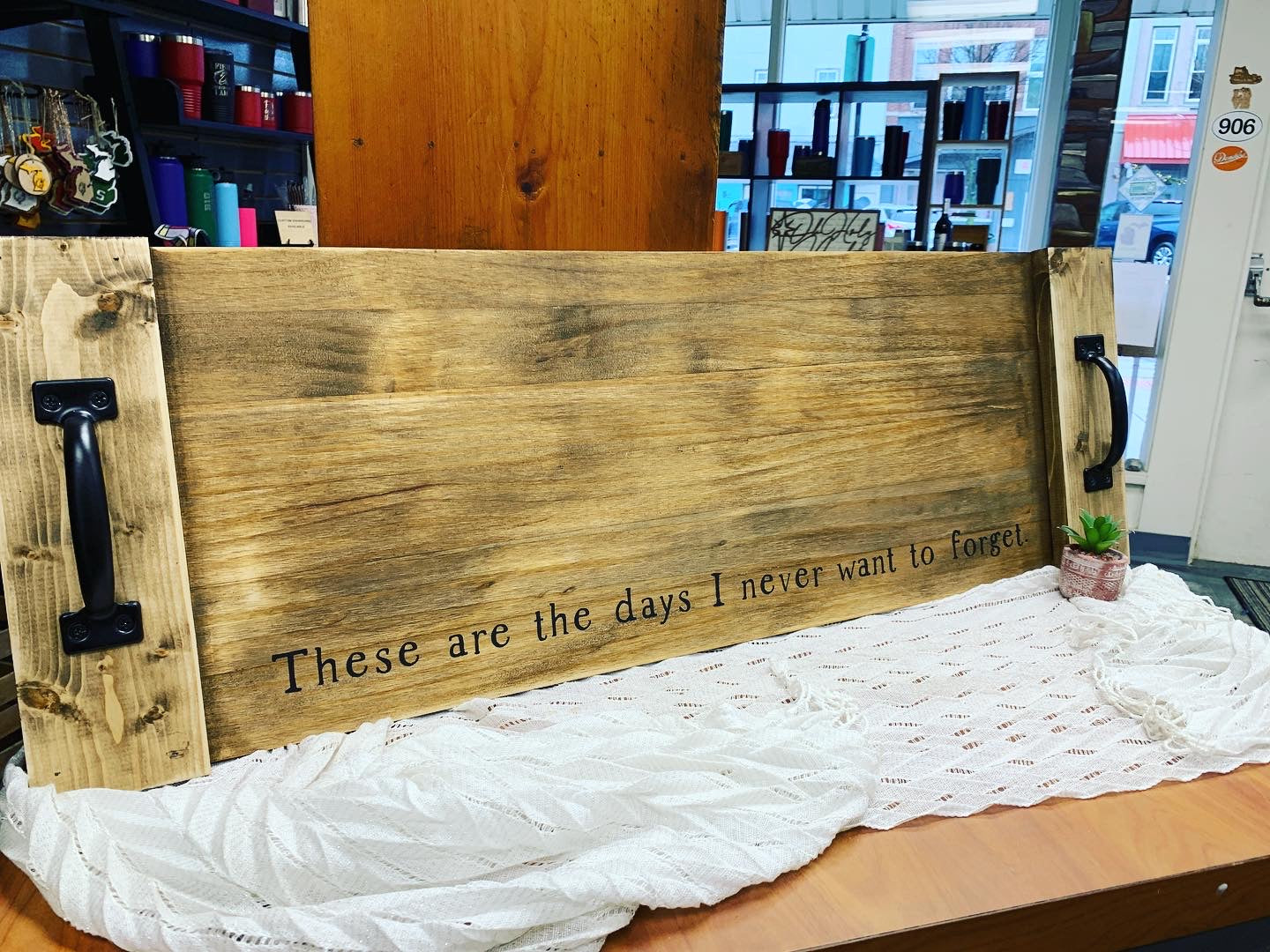 Charcuterie Tray, 36" x 12"