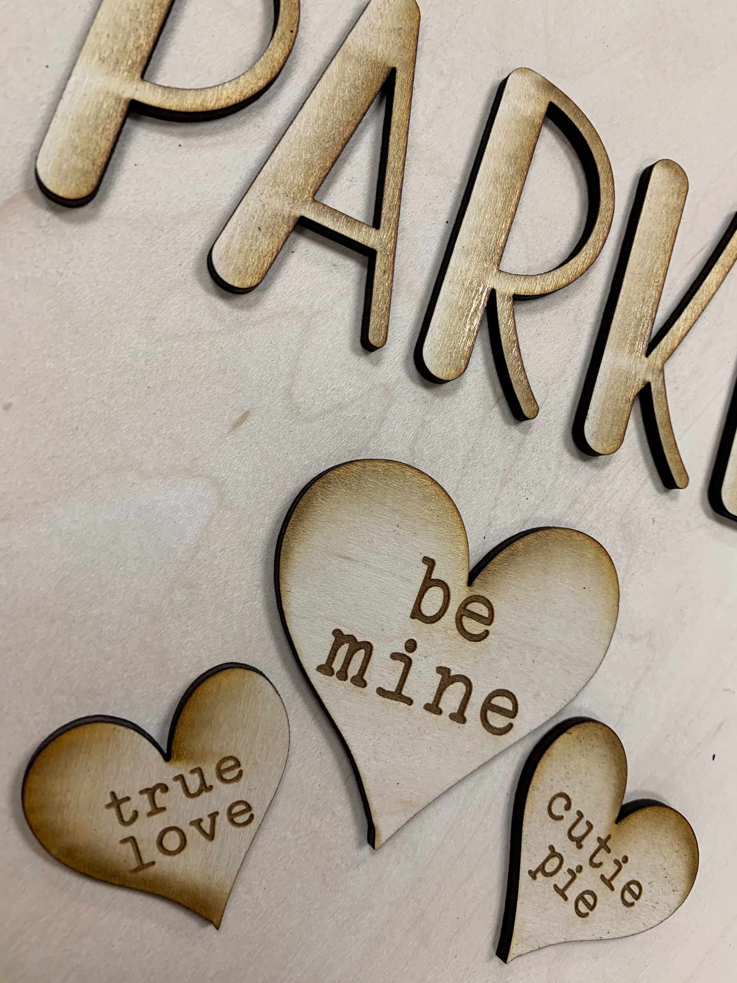 Personalized VALENTINE Round