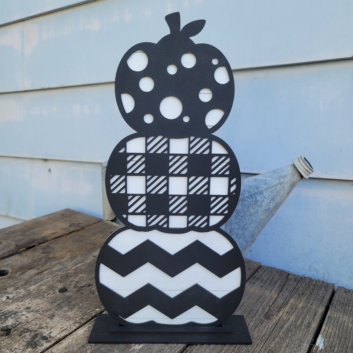 Standing Stacked Pumpkins, 48" XL