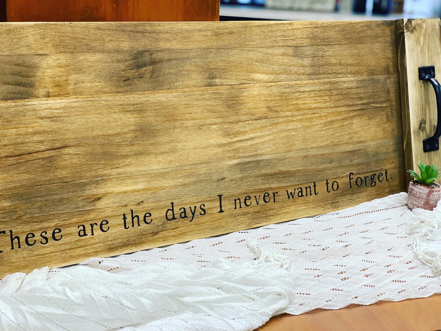 Charcuterie Tray, 36" x 12"