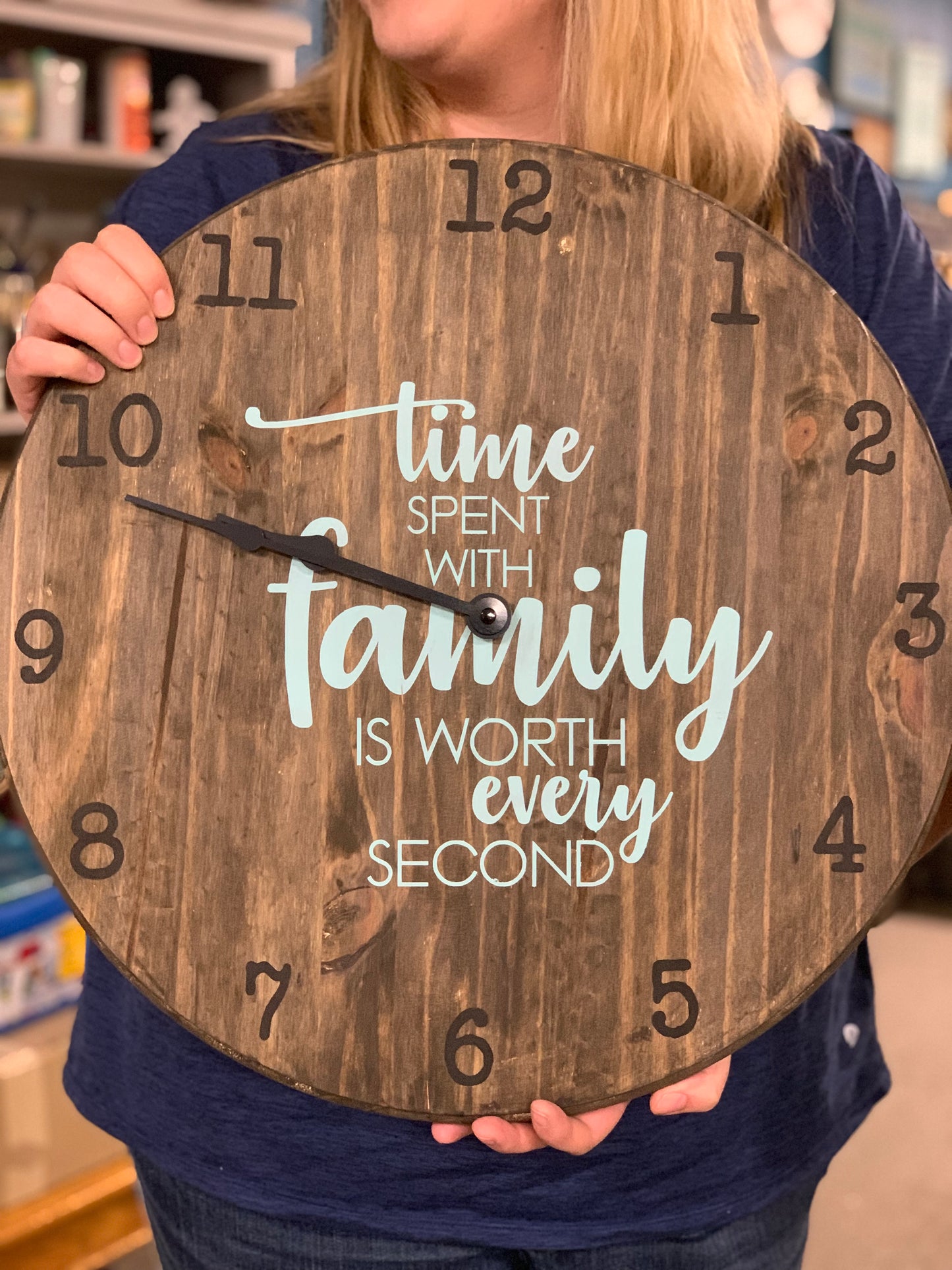 Farmhouse Clock, 24"