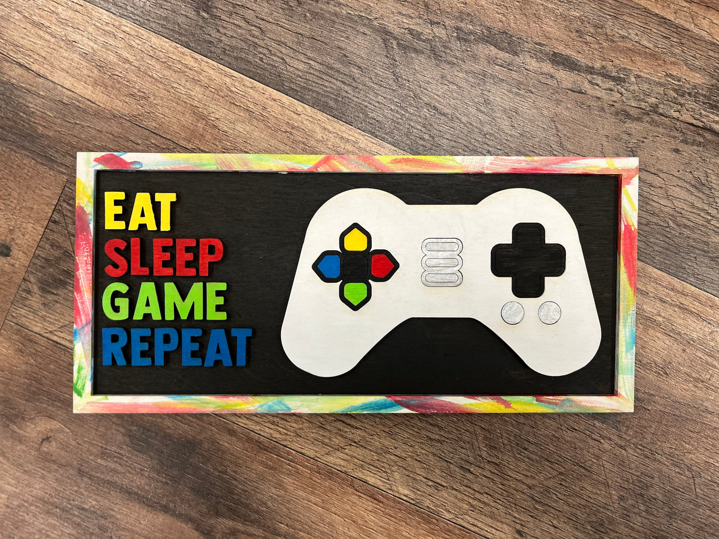 Set of 2 Video Gamer SVG DIY Kit Laser Ready File GLOWFORGE