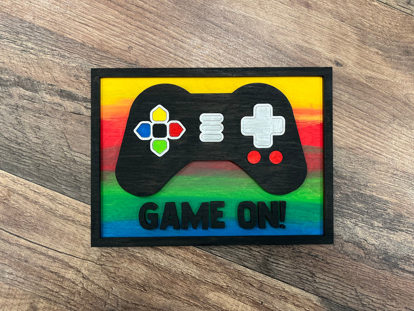 Set of 2 Video Gamer SVG DIY Kit Laser Ready File GLOWFORGE