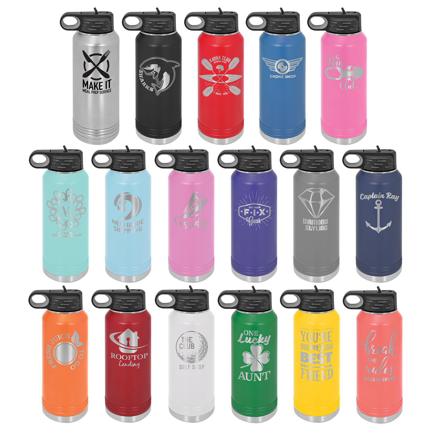 Drinkware: Waterbottles