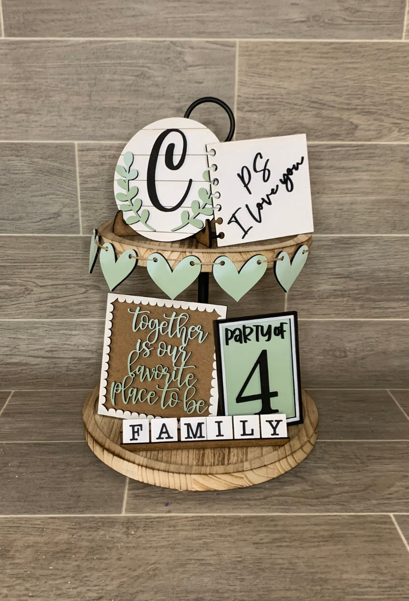 Family Tiered Tray Kit
