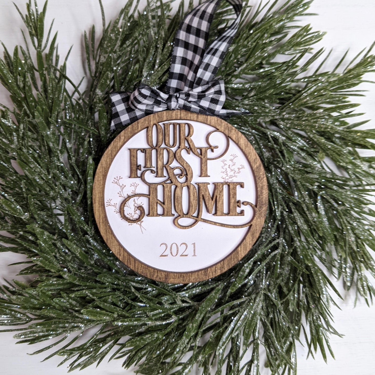 Year of Firsts Ornament SVG Set Glowforge Laser Ready