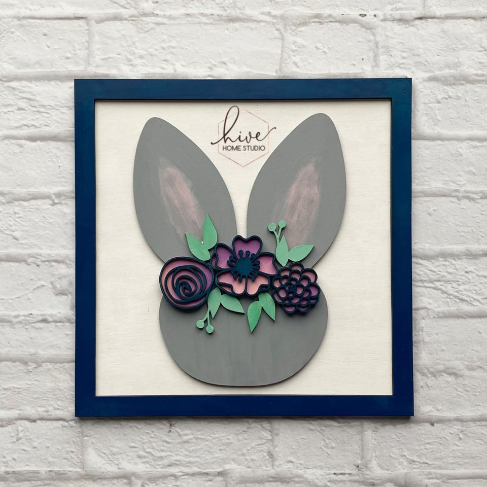 Floral Bunny DIY Kit
