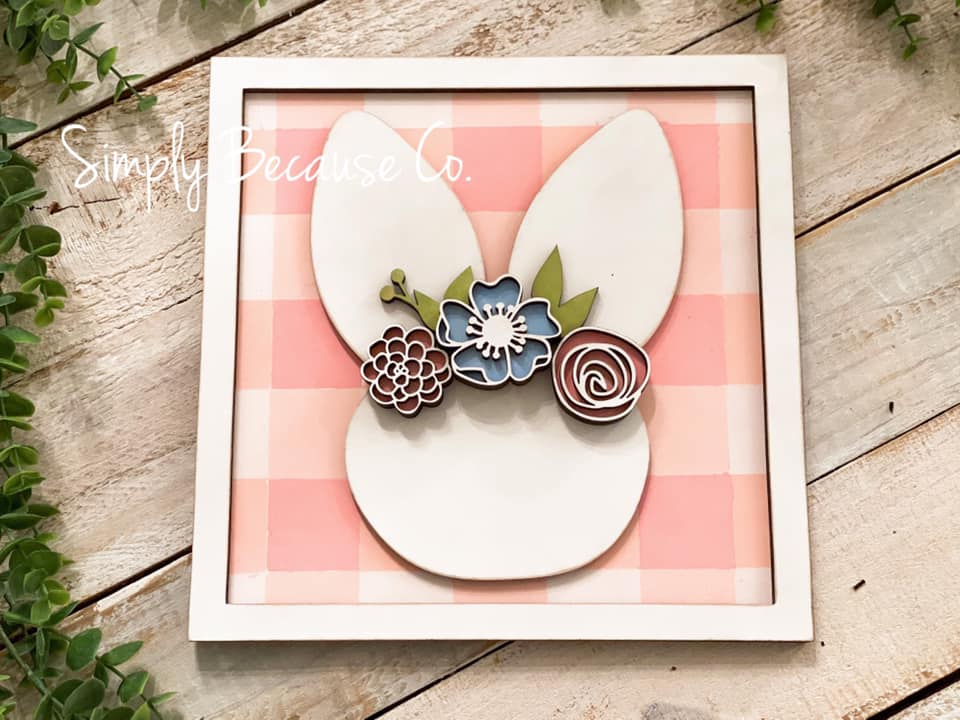 Floral Bunny DIY Kit