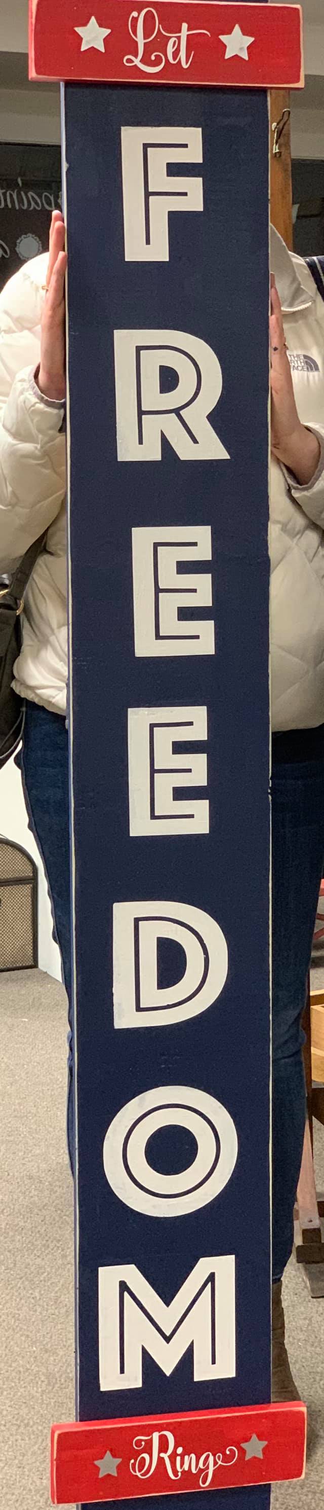 6 foot Porch Sign (can't be framed)