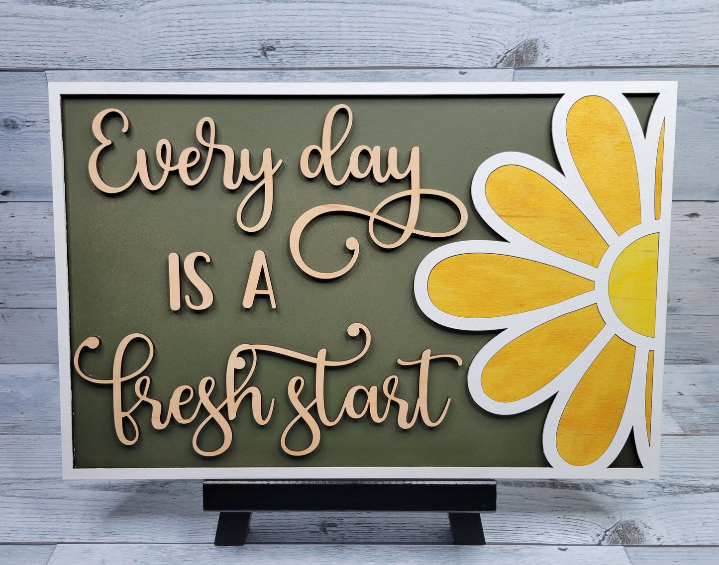 Every Day is a Fresh Start SVG Laser Ready File