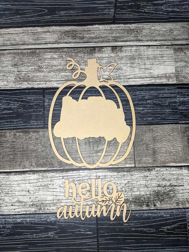 Hello Autumn Door Hanger