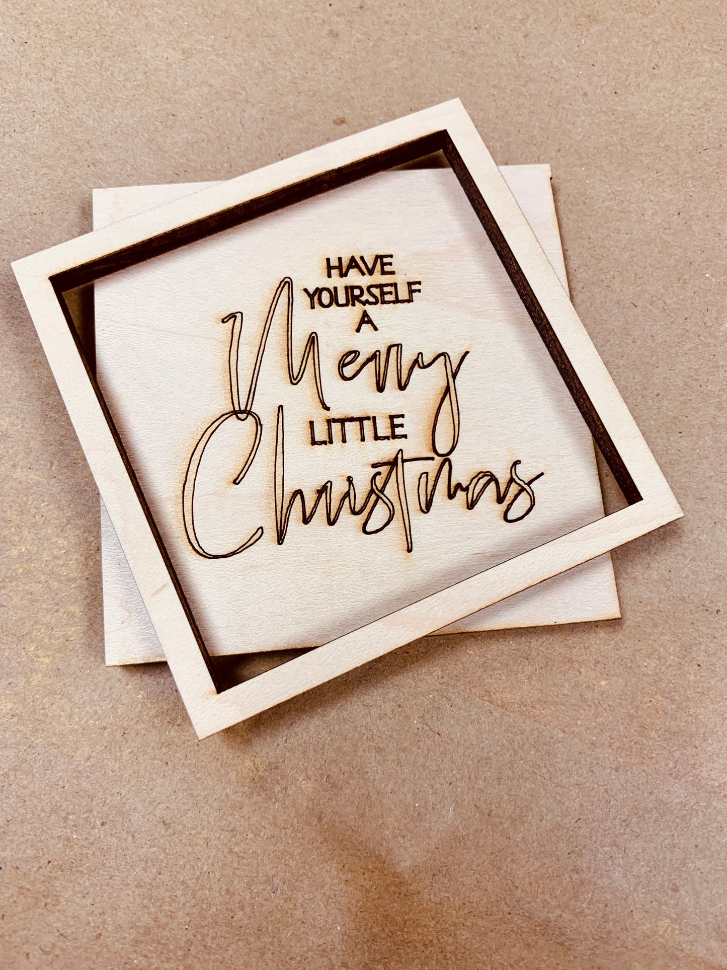 Holiday Farmhouse Miniature Christmas SVG Laser Ready File