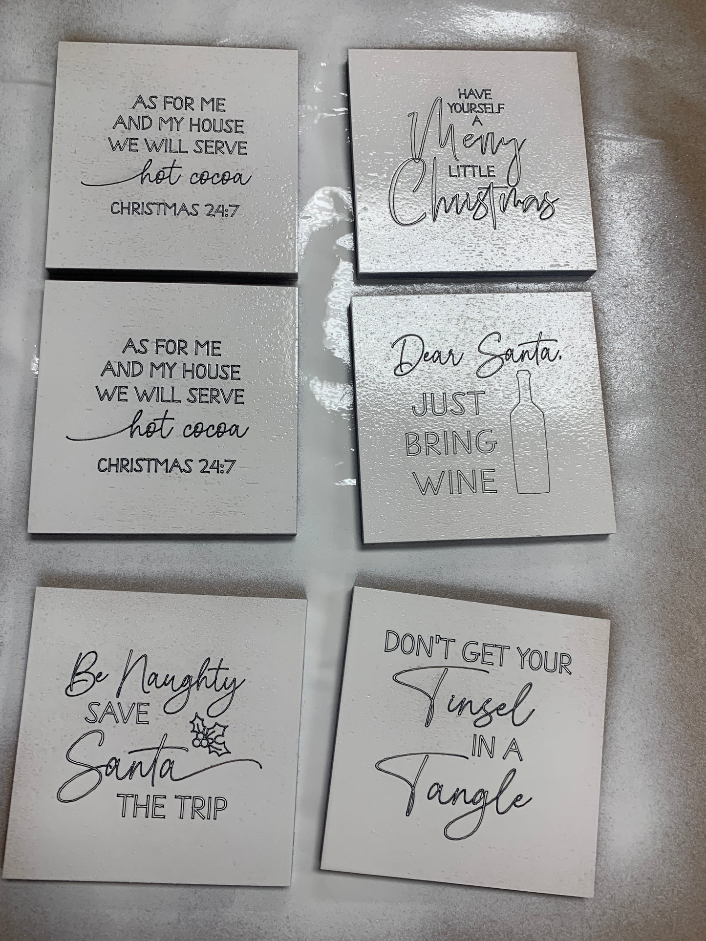 Holiday Farmhouse Miniature Christmas SVG Laser Ready File