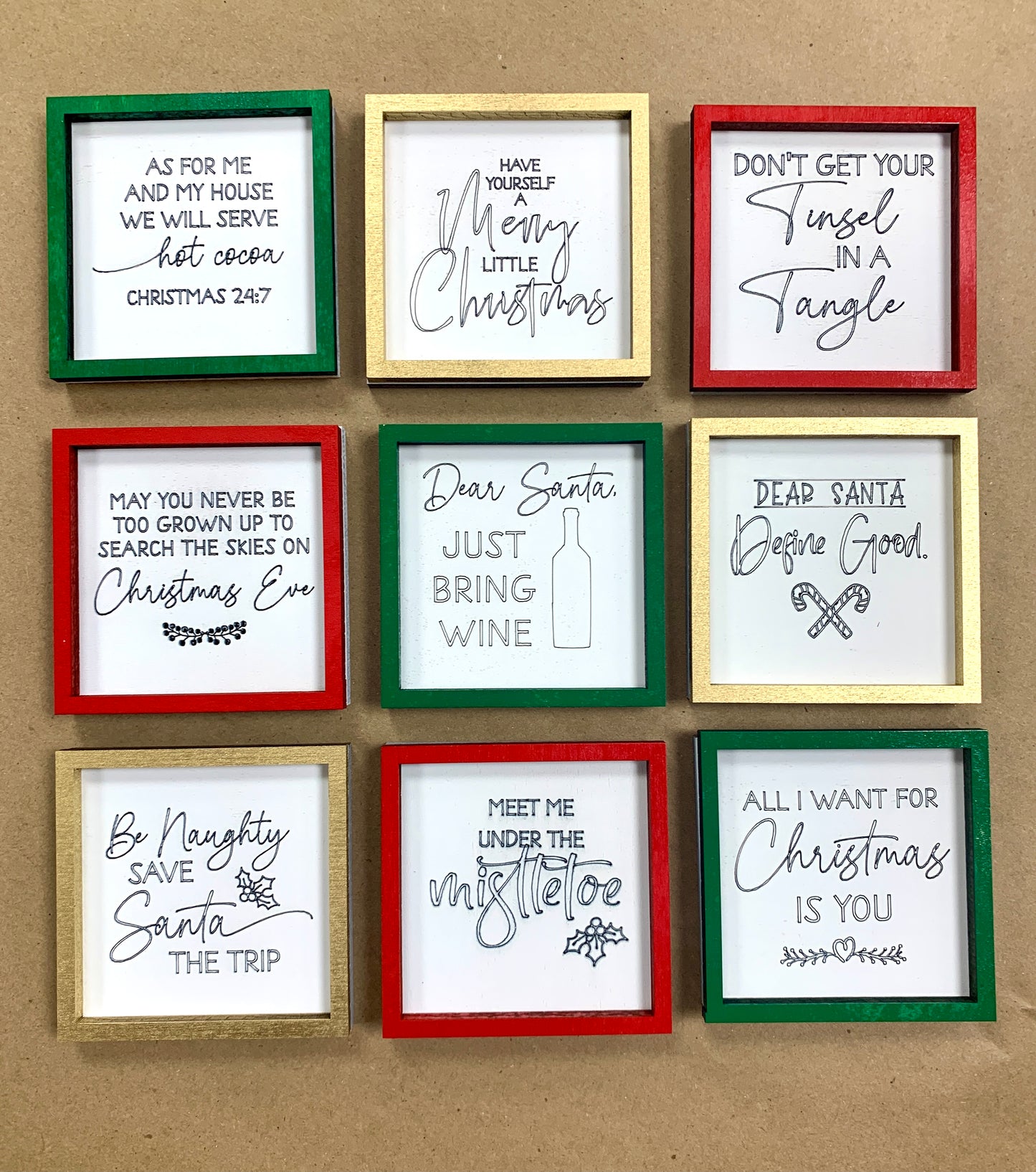 Farmhouse Minis BUNDLE 45 Designs SVG Laser Ready Files