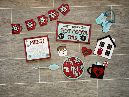 Hot Cocoa Tiered Tray Kit
