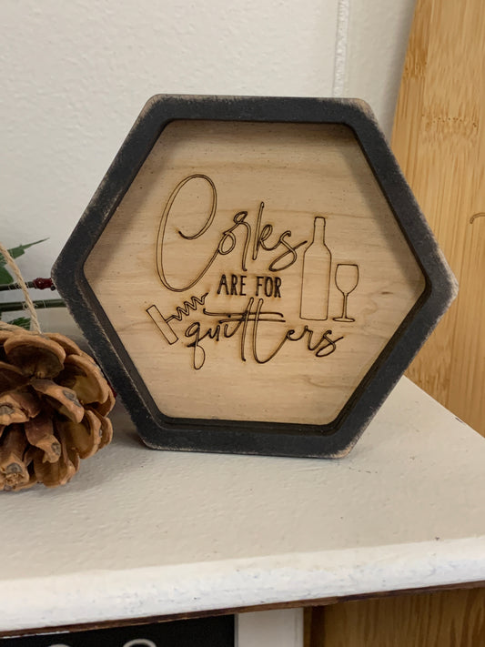 Wine Lovers Trinket Dish Set SVG Laser Ready Glowforge Files