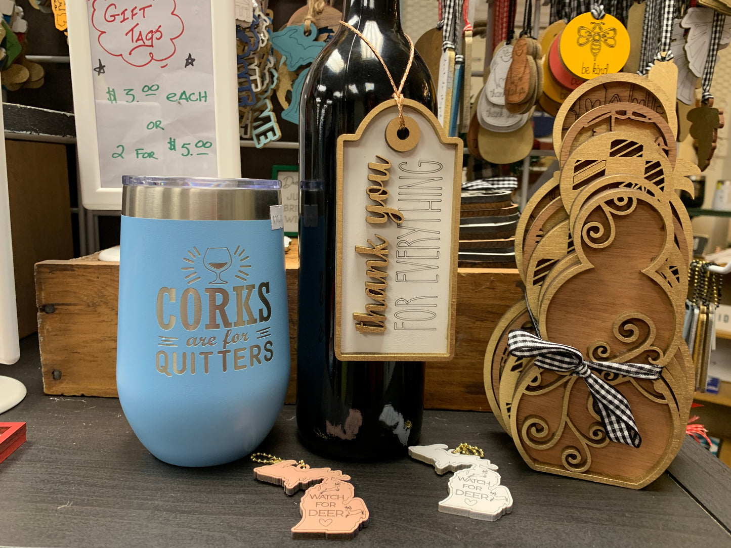 Drinkware: Stemless Wine Tumbler