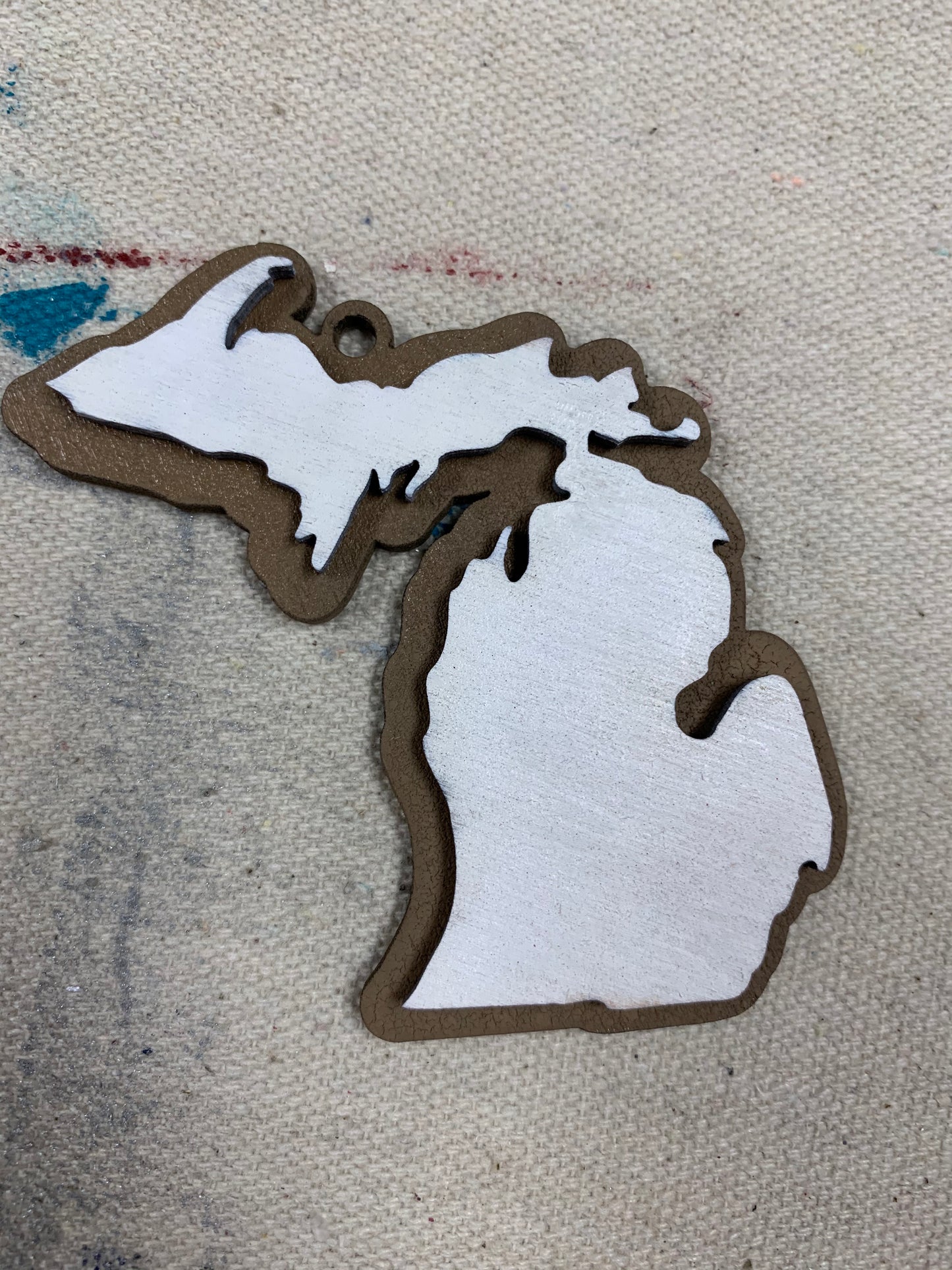 Michigan School Spirit Ornaments