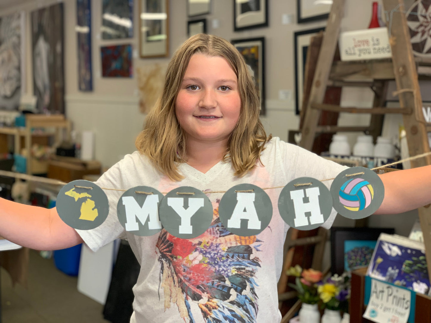 DIY Birthday pARTy Name Banners & SLIME!