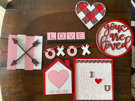 Love Tiered Tray Kit