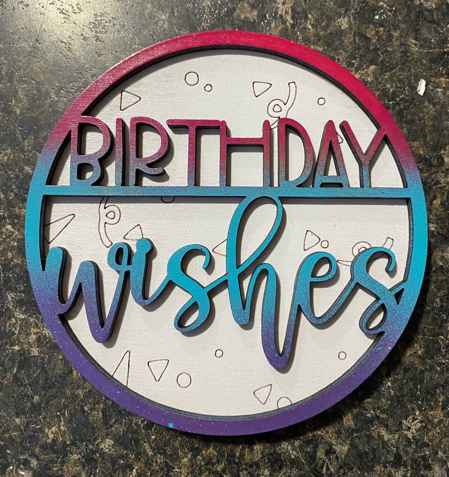 Happy Birthday Tiered Tray Kit