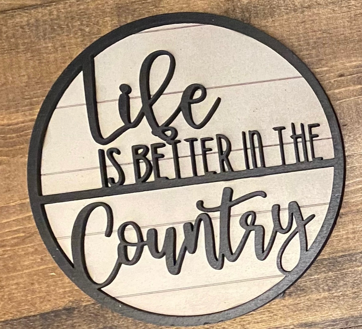 Country Life Tiered Tray