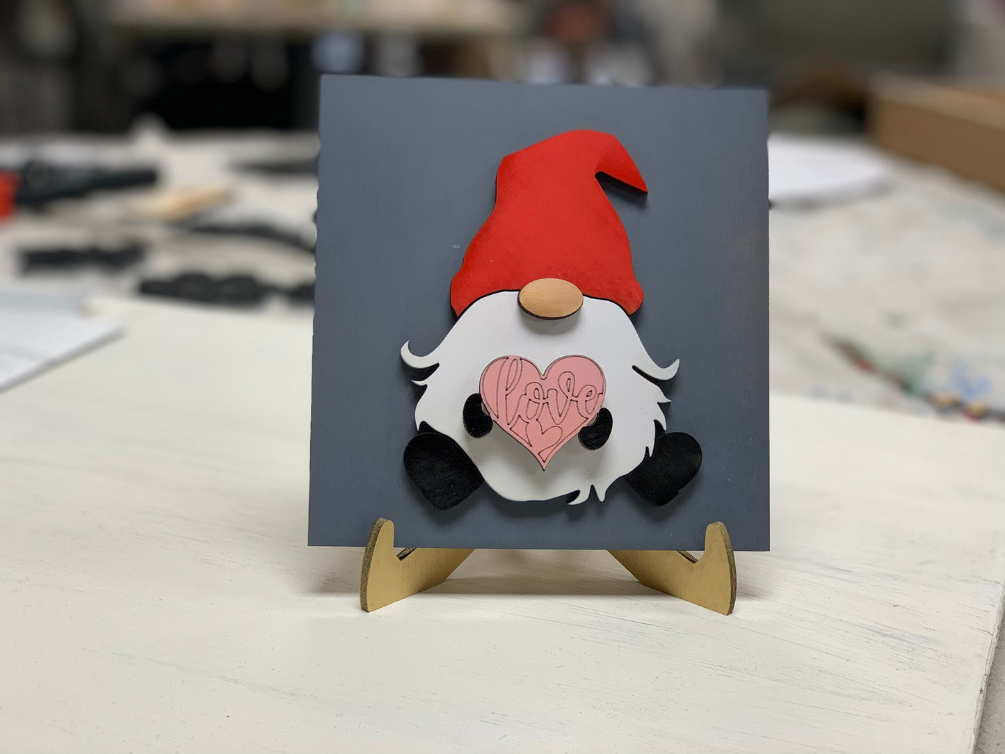 Mini Gnome Interchangeable w/ Easel