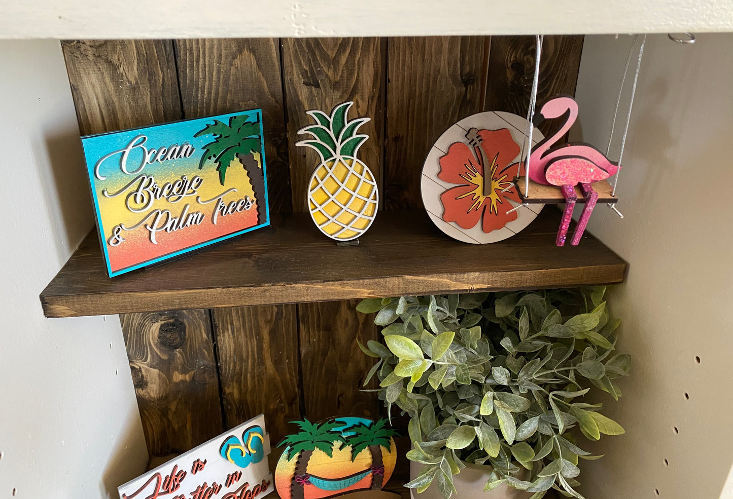 Island Getaway Tiered Tray